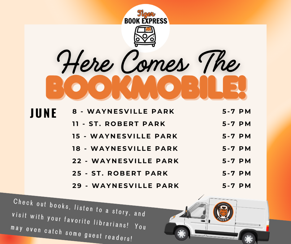 Free Tiger Book Express is coming to area parks