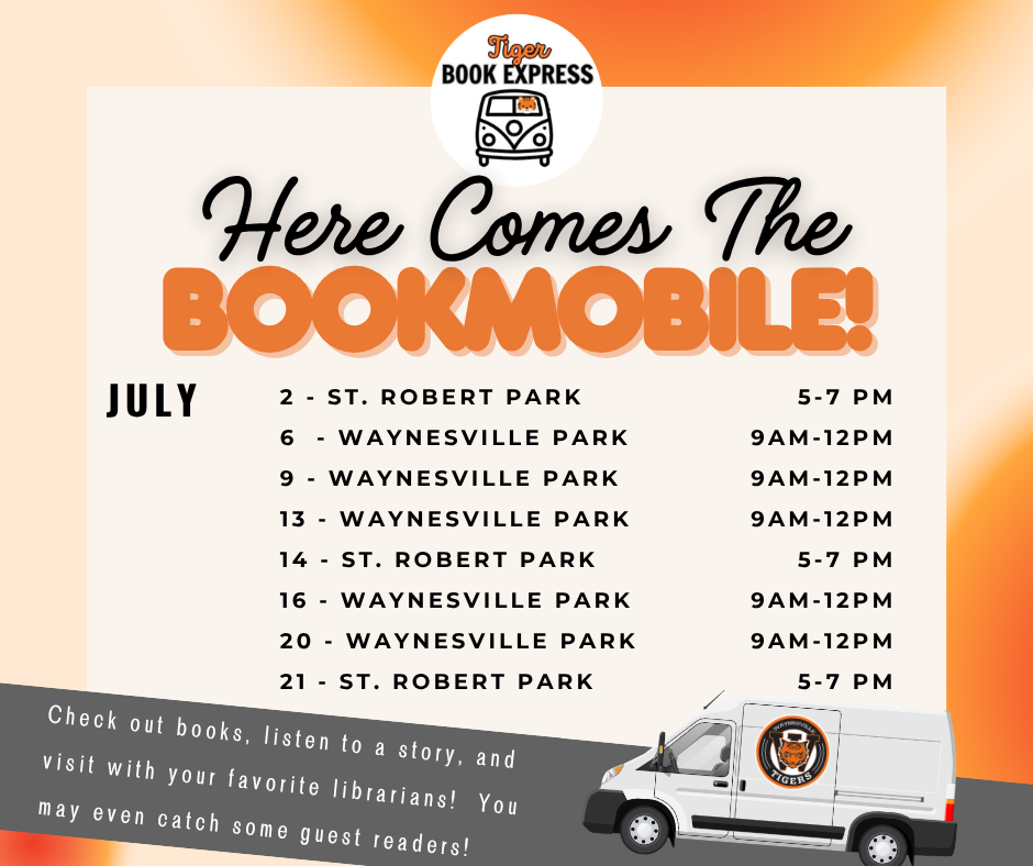 Free Tiger Book Express is coming to area parks