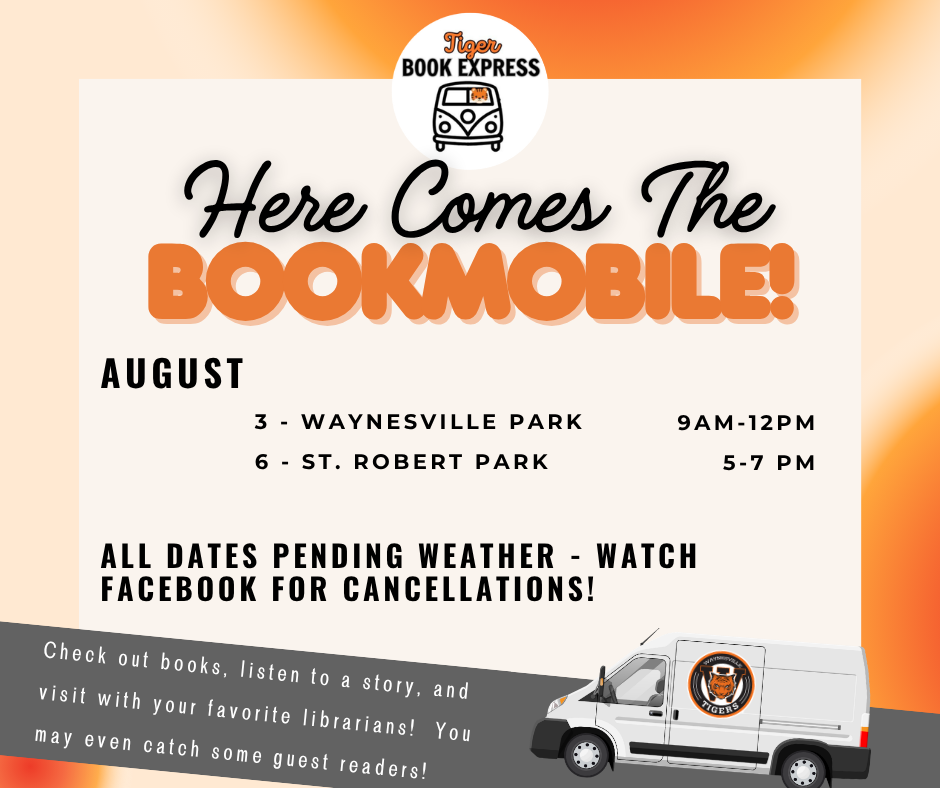 Free Tiger Book Express is coming to area parks