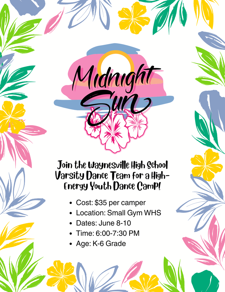 WHS Dance Team Summer Camp