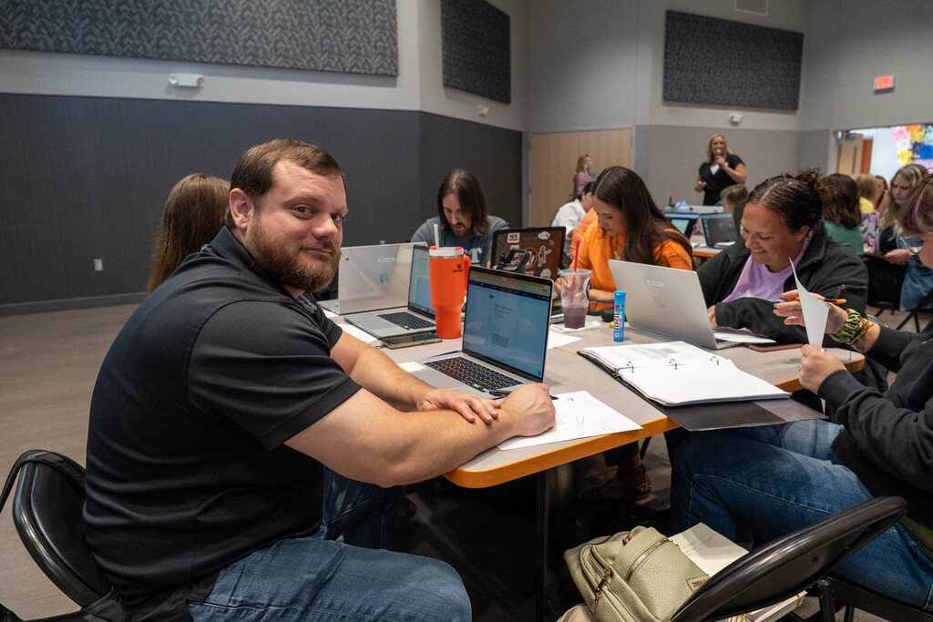 Waynesville R-VI staff members attend training.