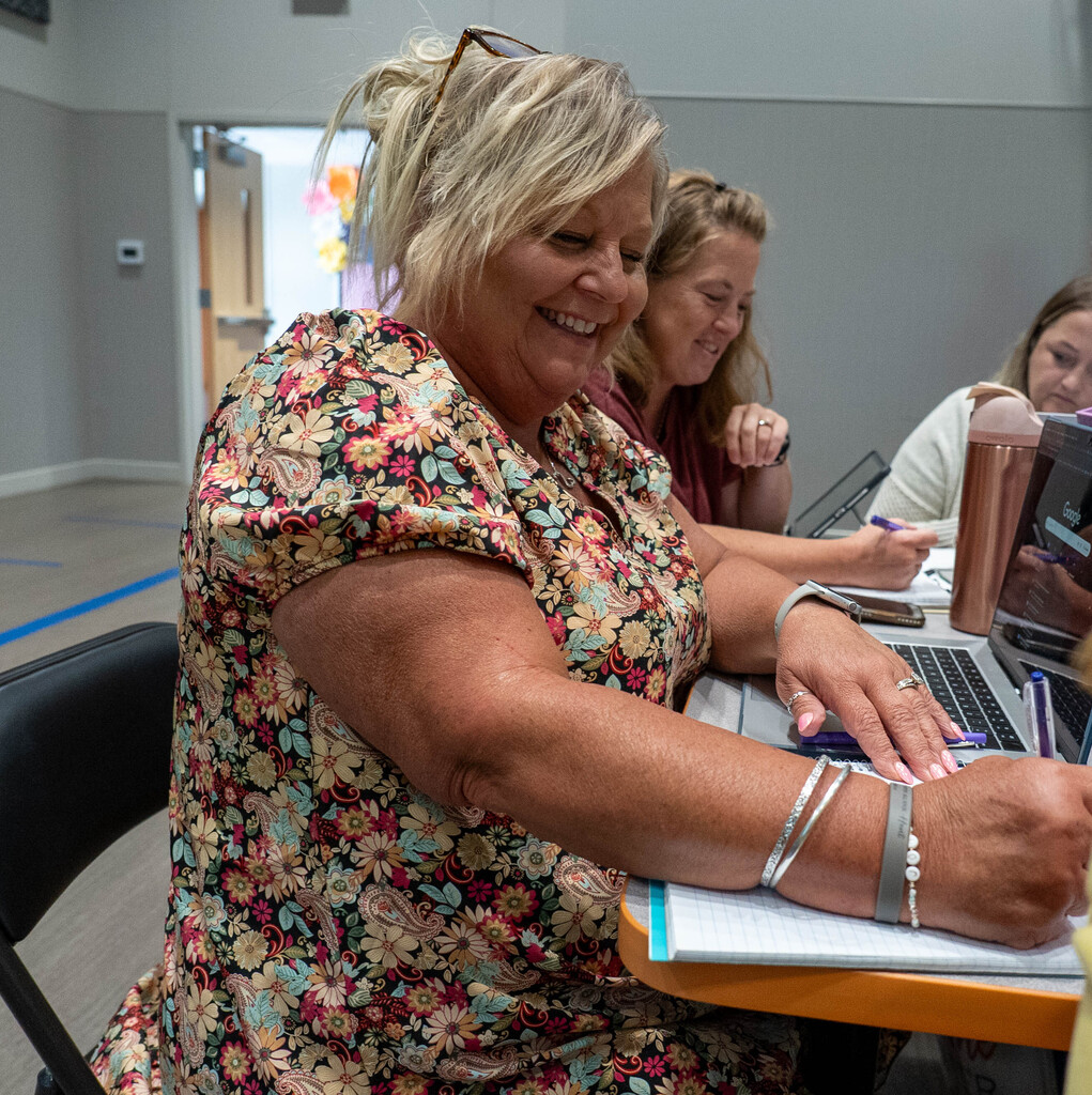 Waynesville R-VI staff members attend training.