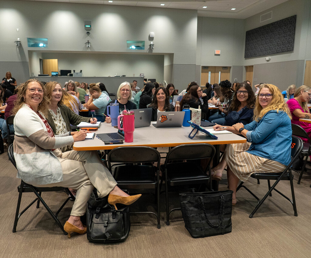 Waynesville R-VI staff members attend training.