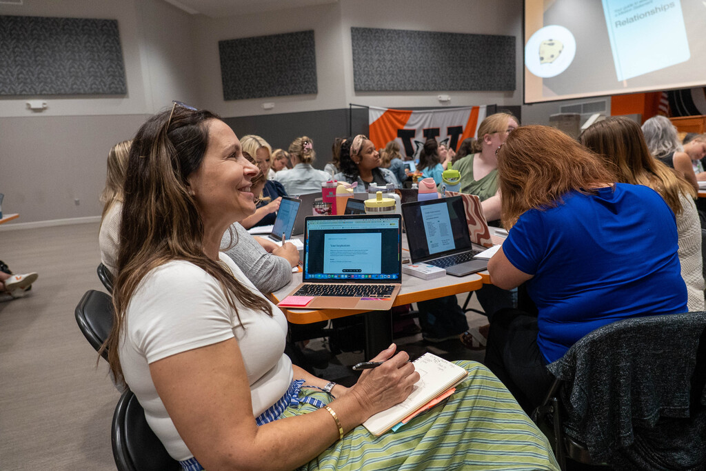 Waynesville R-VI staff members attend training.