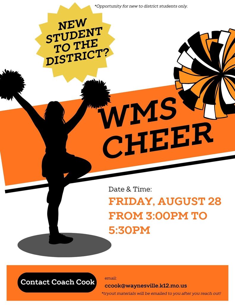 New to District Cheer
