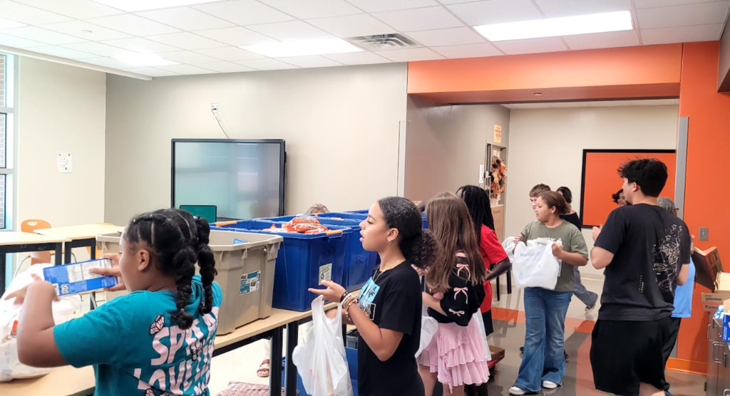 WMS students participate in 9.11 Day of Service