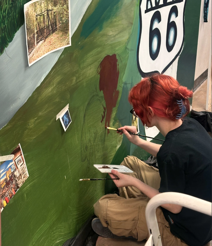 WHS students celebrate 100th anniversary of Route 66