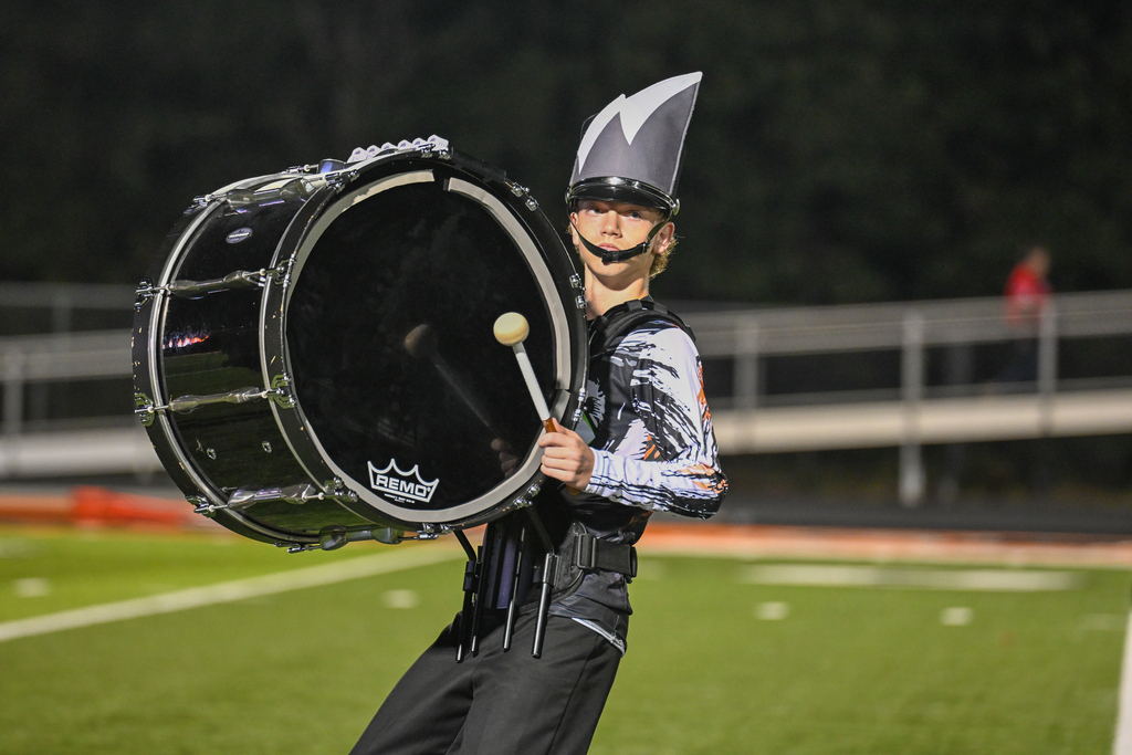 A waynesville High school band student.