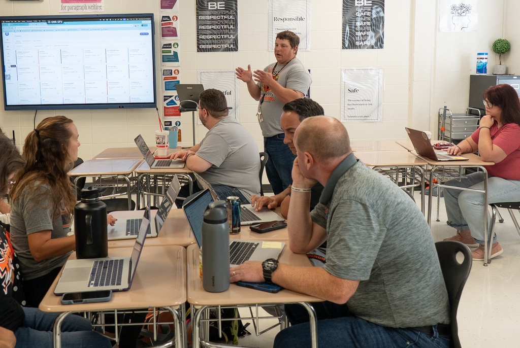 Staff engage in professional learning