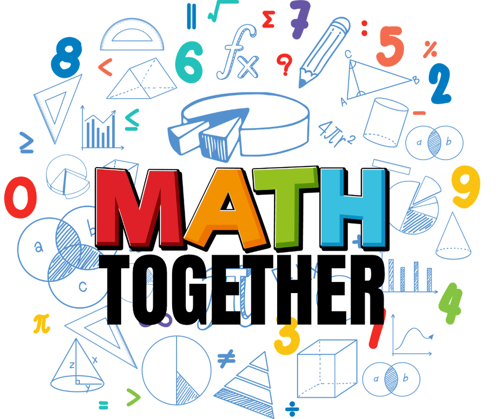 Math together graphic