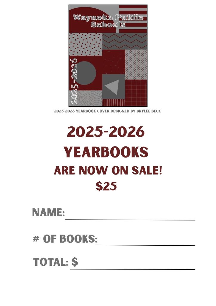 YB Order Forms