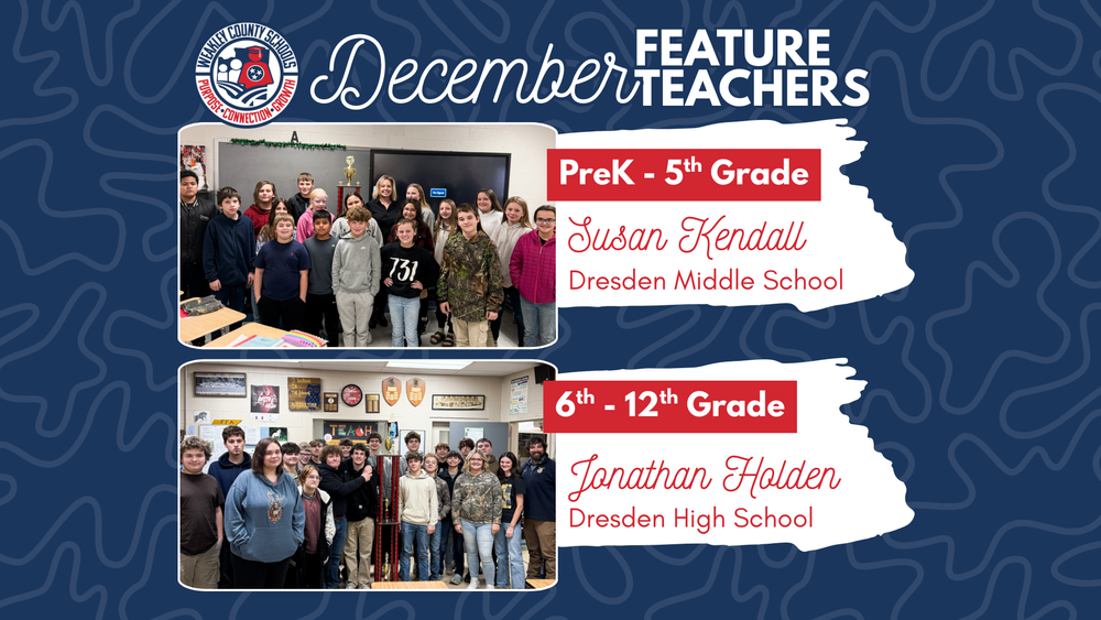 WCS Feature Teacher images for decmber