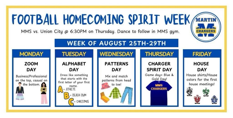 Homecoming Spirit Week