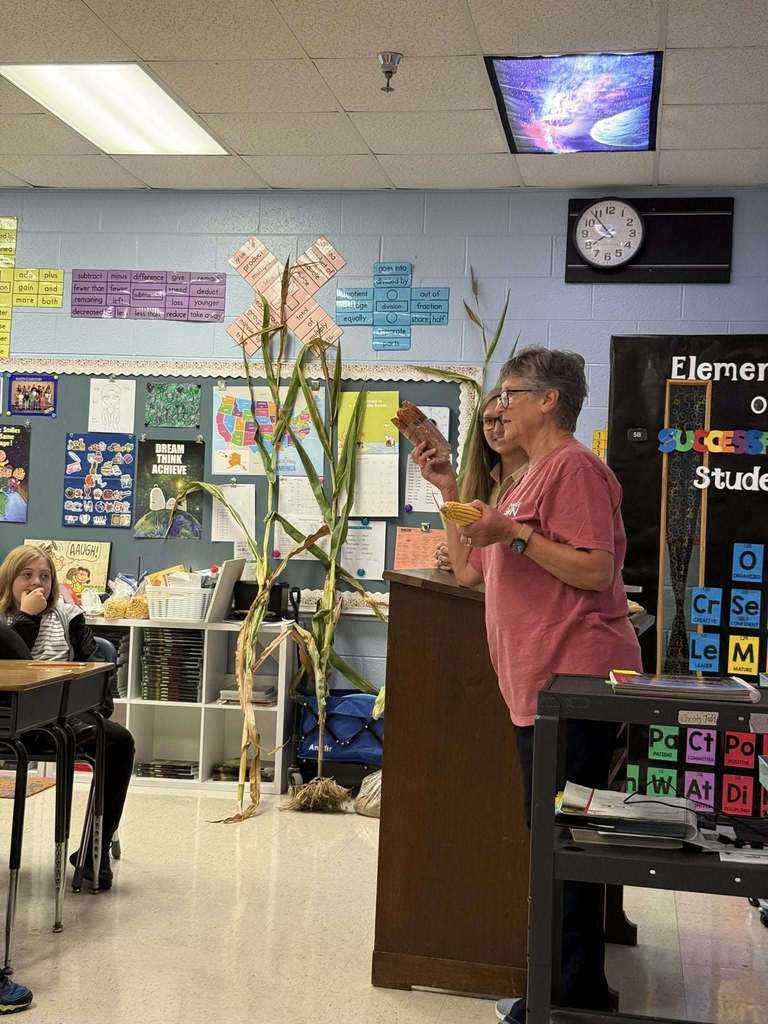 Speaker about corn