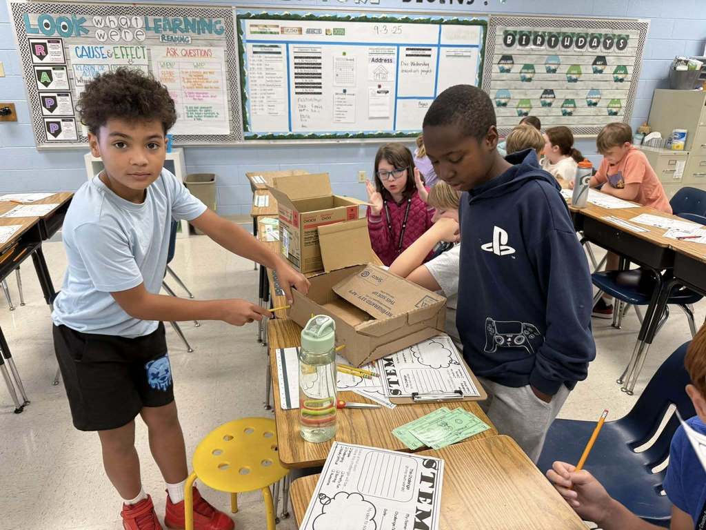 Students building car