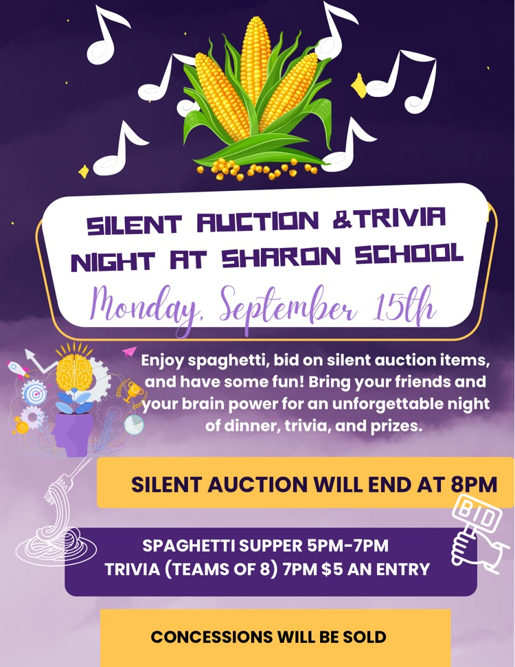 Flyer for Spaghetti and Trivia 