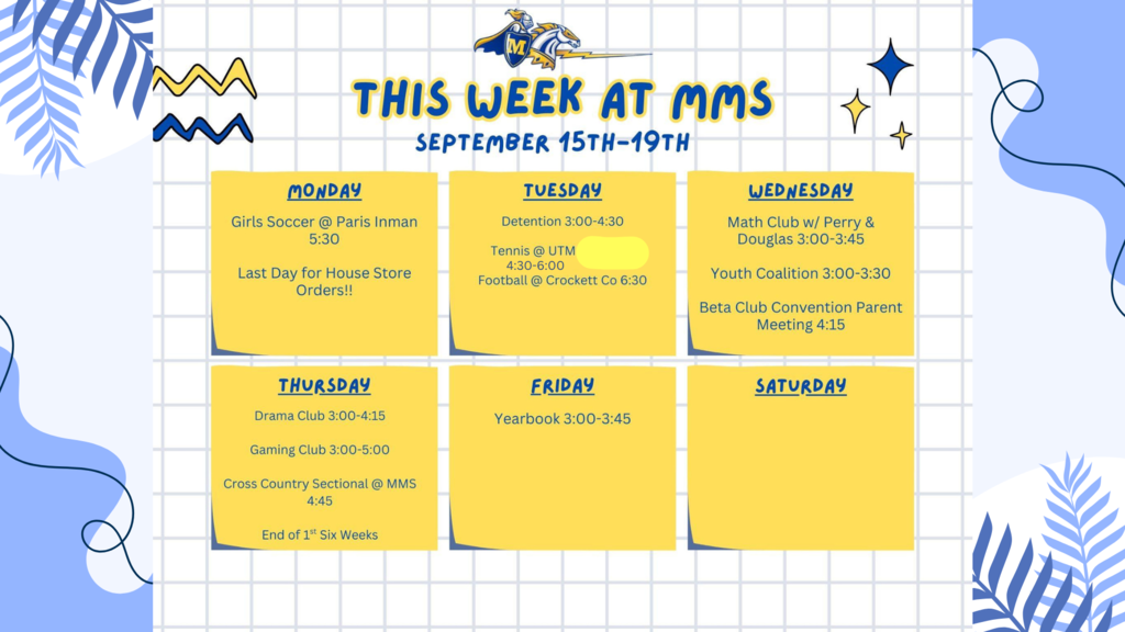 This Week at MMS