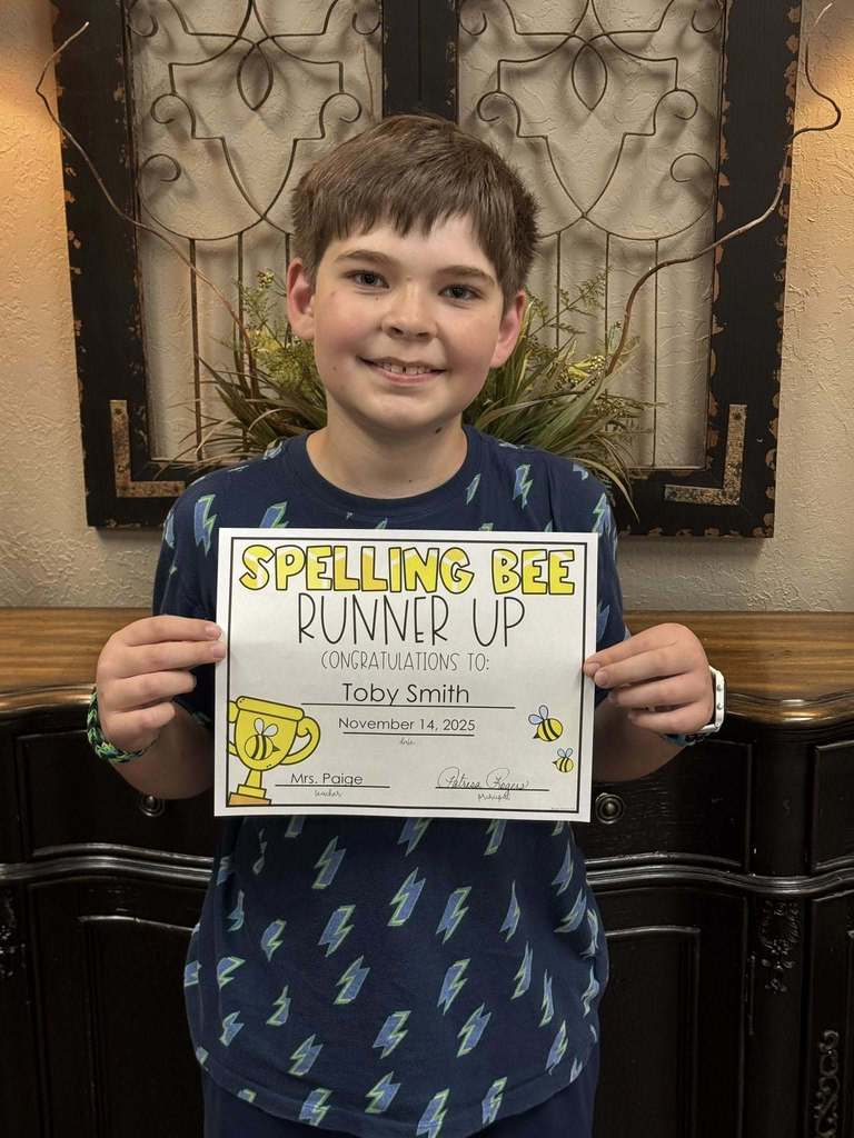 Spelling Bee Runner Up