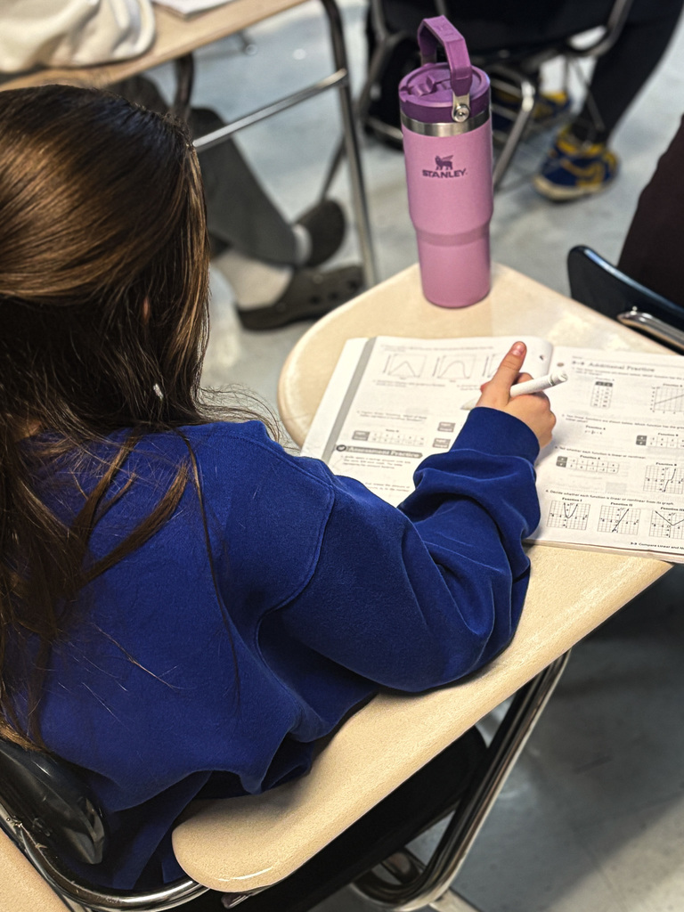 students in math class 