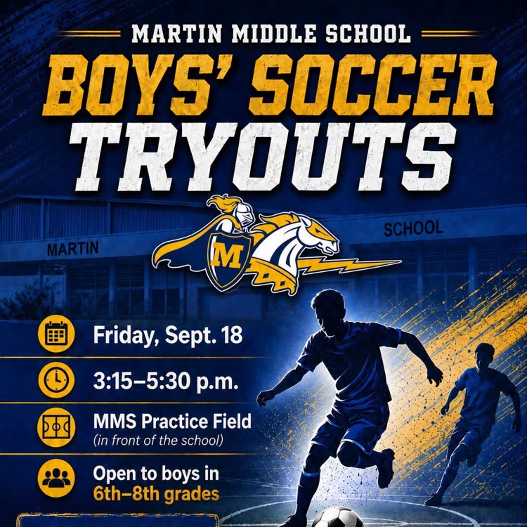 MMS Boys Soccer Tryouts!