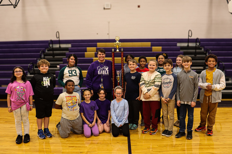 oct feature teacher kristi parsley with her class