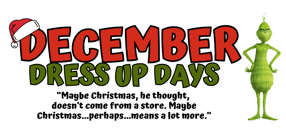 December Dress Up Days