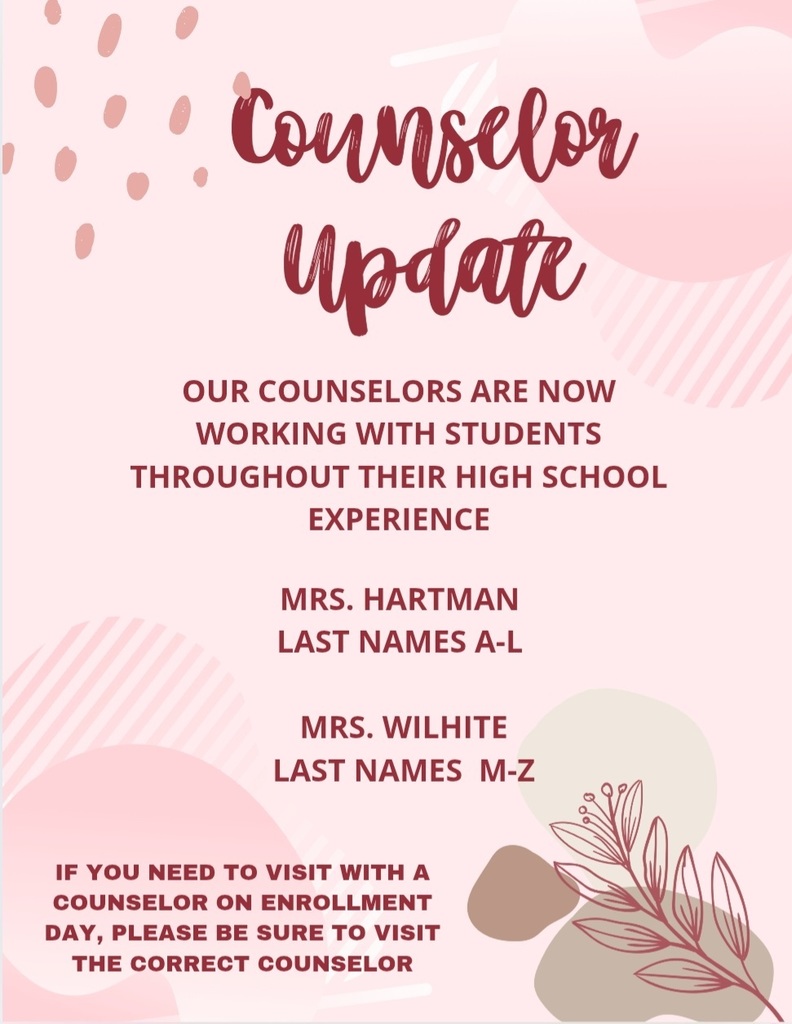 Counselor Update 