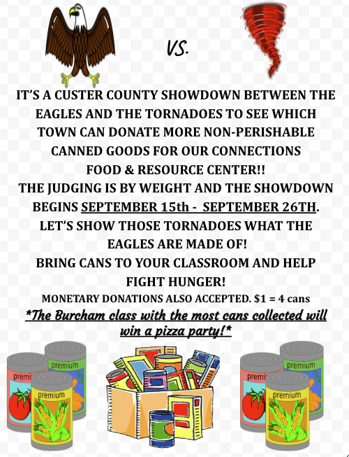 Custer County Conflict Food Drive