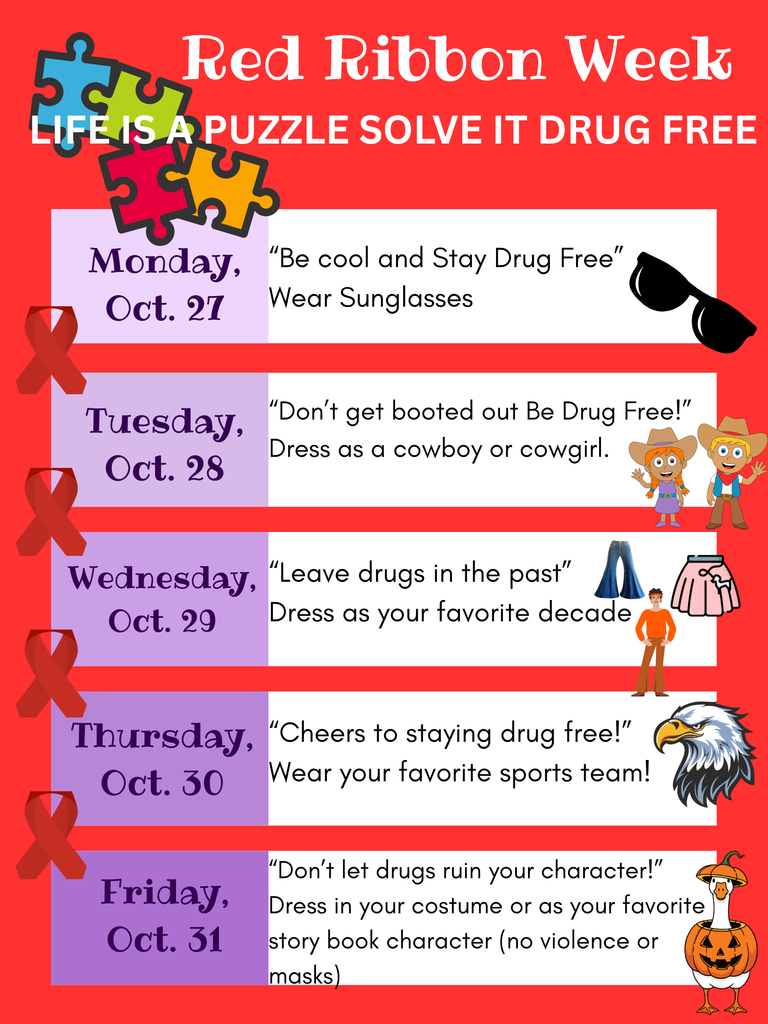 Red Ribbon Week Graphic 2025
