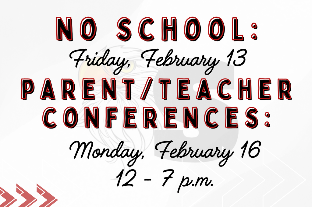 No School Feb. 13 & 16