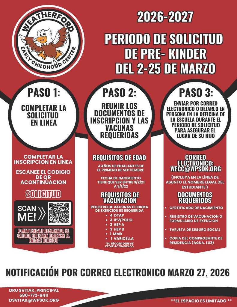 wecc enrollment flyers