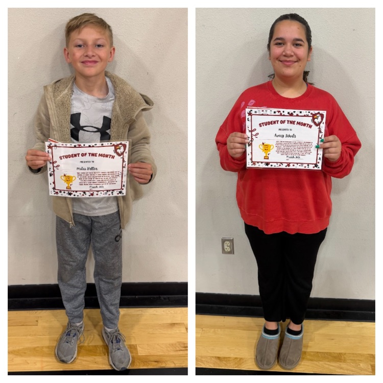 6th Students of the Month