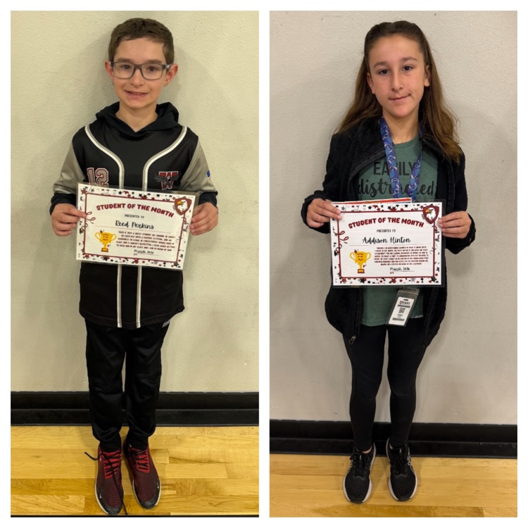 5th Students of the Month