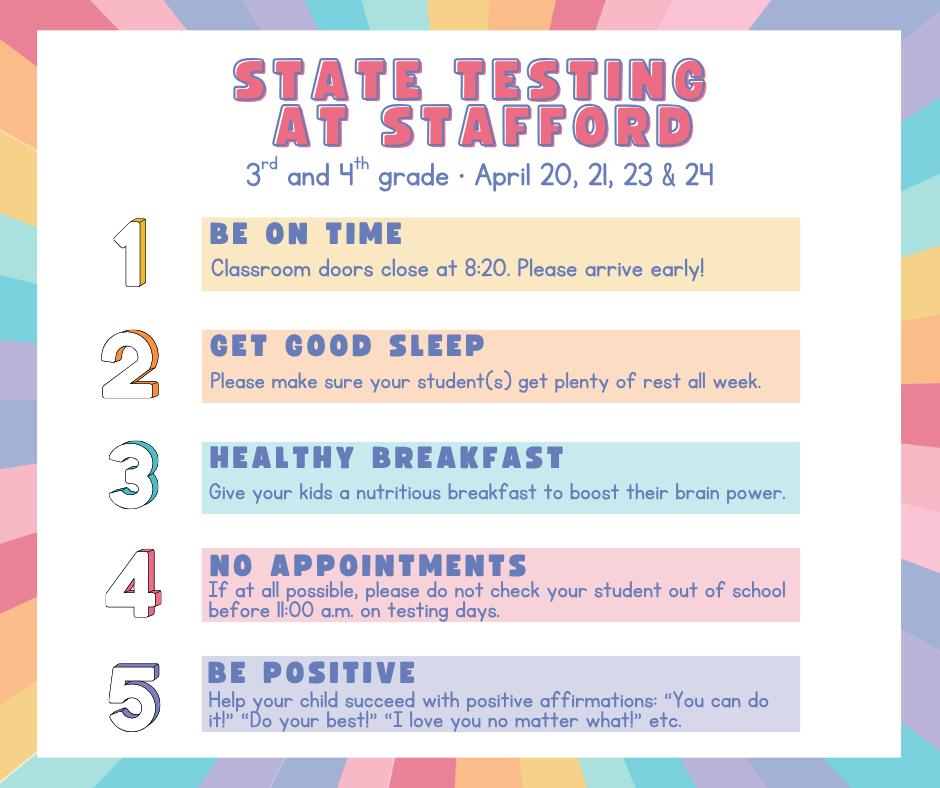 Stafford State Testing