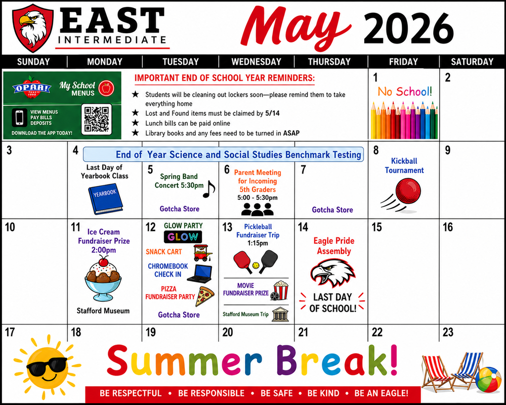 May Calendar