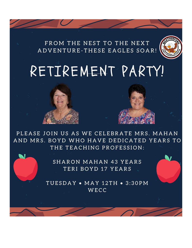 retirement party wecc