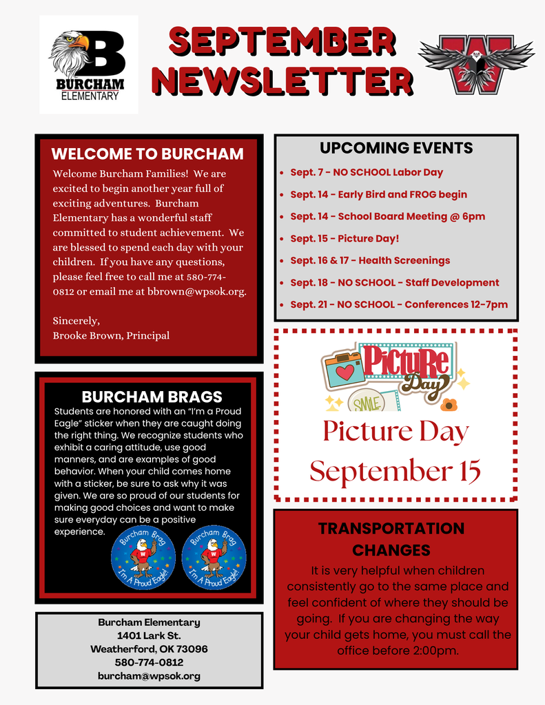 September Newsletter