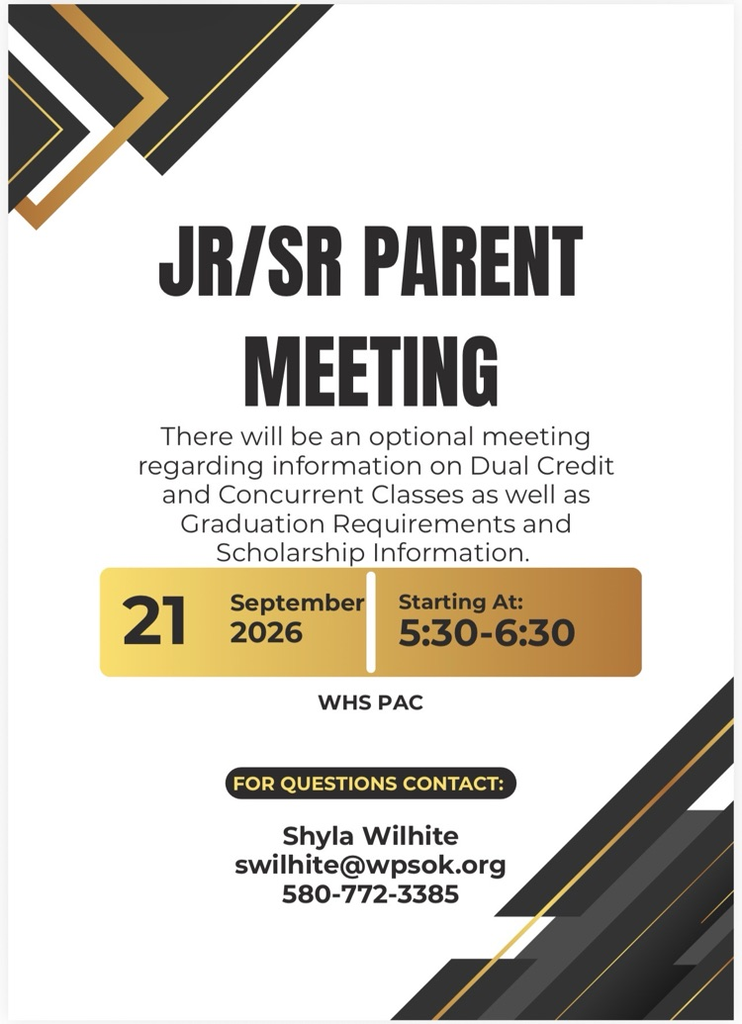 Junior/Senior parents