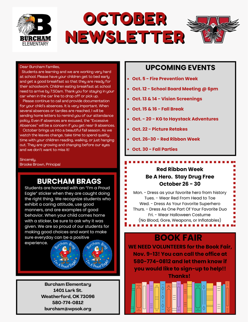 October Newsletter