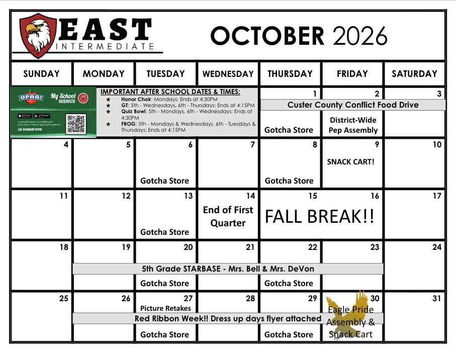 October