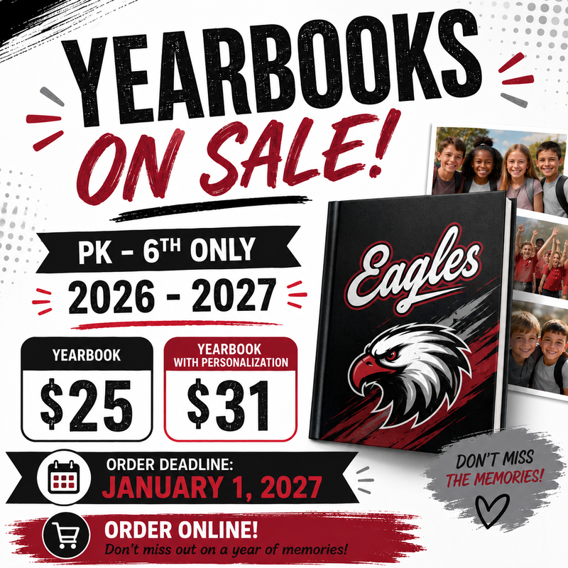 Yearbooks are now on Sale!