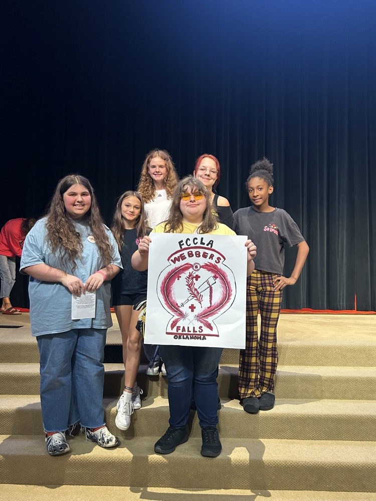 Six FCCLA members attended District Leadership Meeting in Tahlequah.