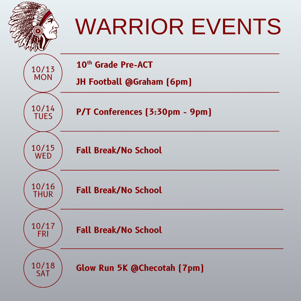 Week of 10/13
