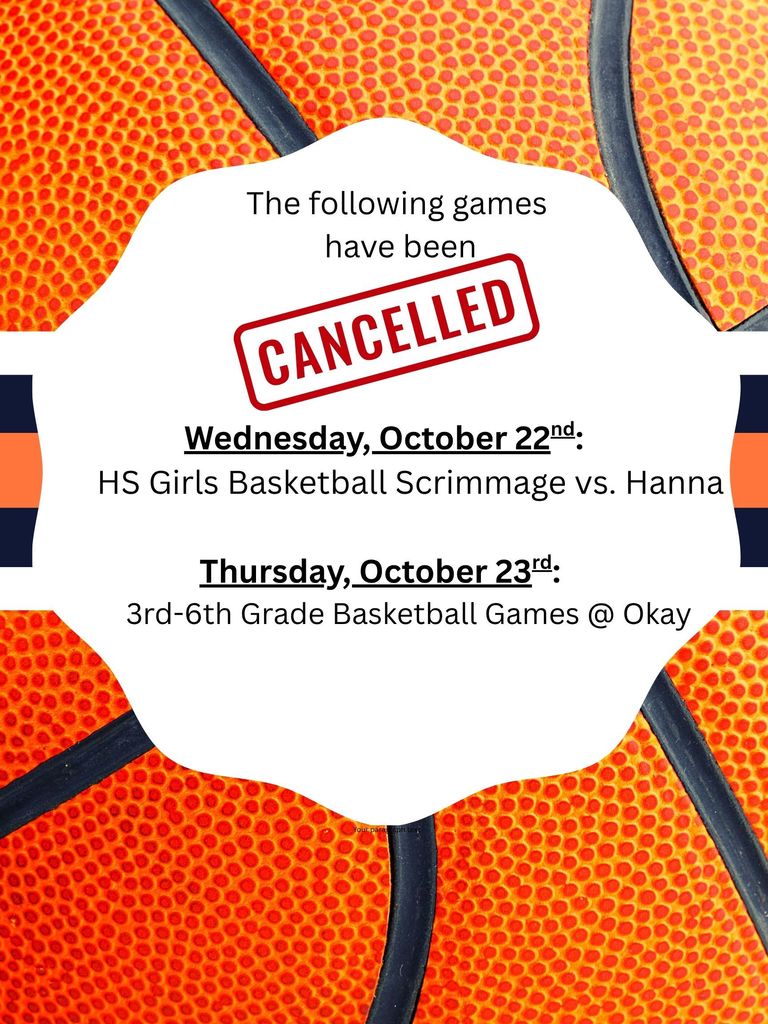 Game Cancelled