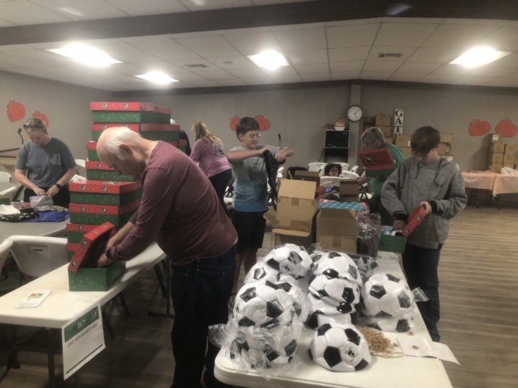 11/16 Operation Christmas Child