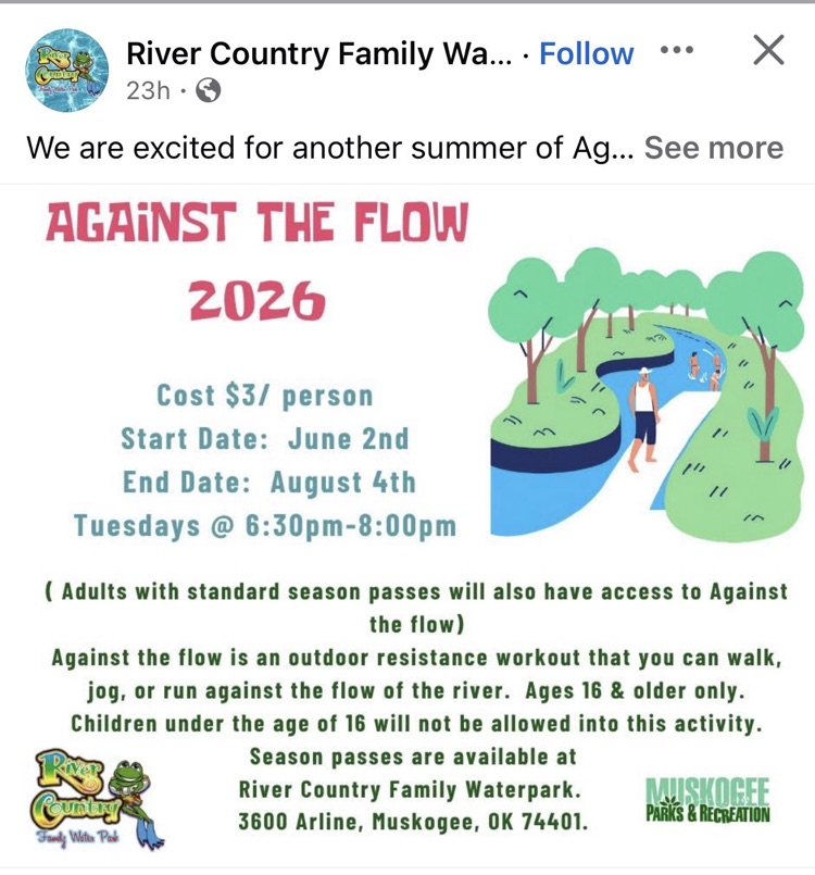 against the flow