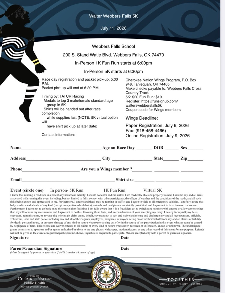 registration form
