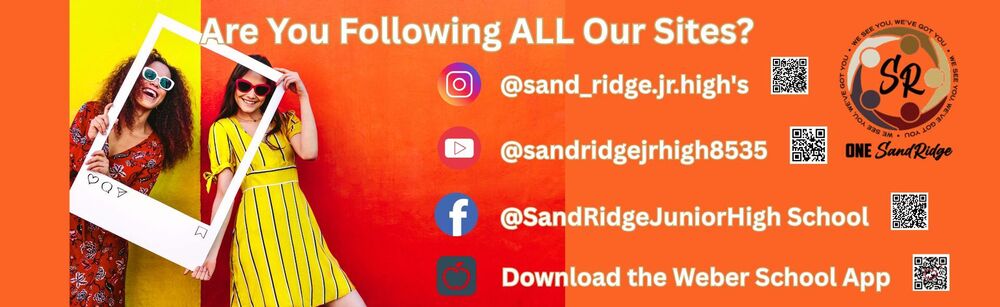 Follow us on all our social media sites