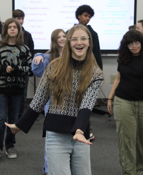 Student Dancing in Musical Theatre