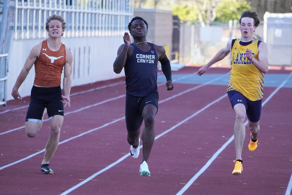 Davis DeGroot compete in a sprint at last year's state competition